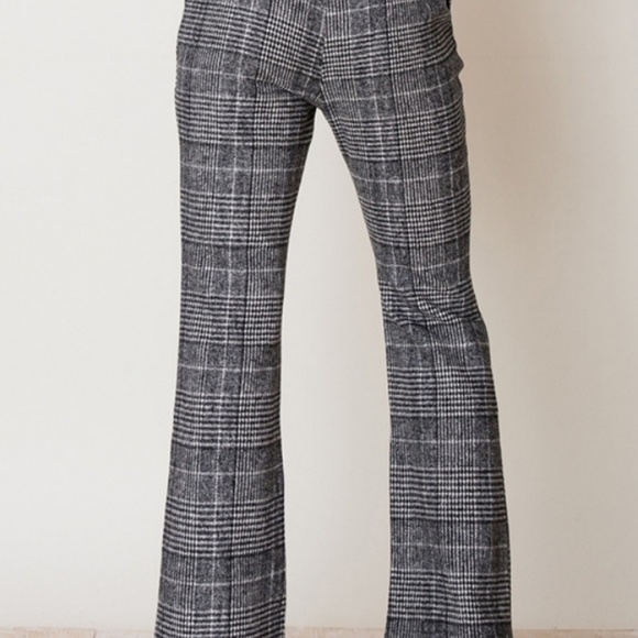 🤩SALE Plaid Pants soft Comfy Cigarette Pants - Picture 5 of 5